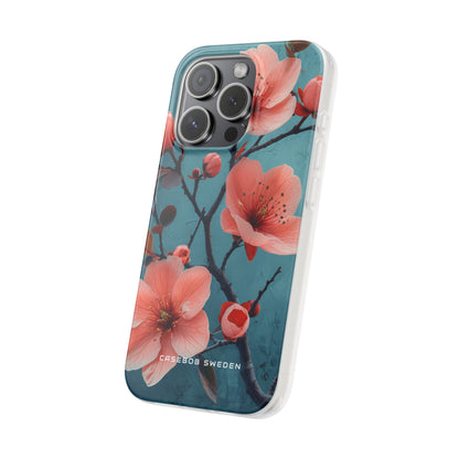 Floral Harmony Burst iPhone 15 - Flexi Phone Case