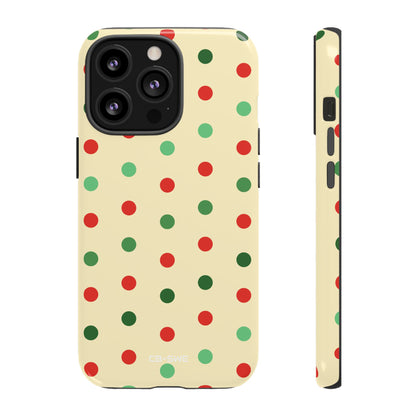 Colorful Dots Dance - iPhone Case
