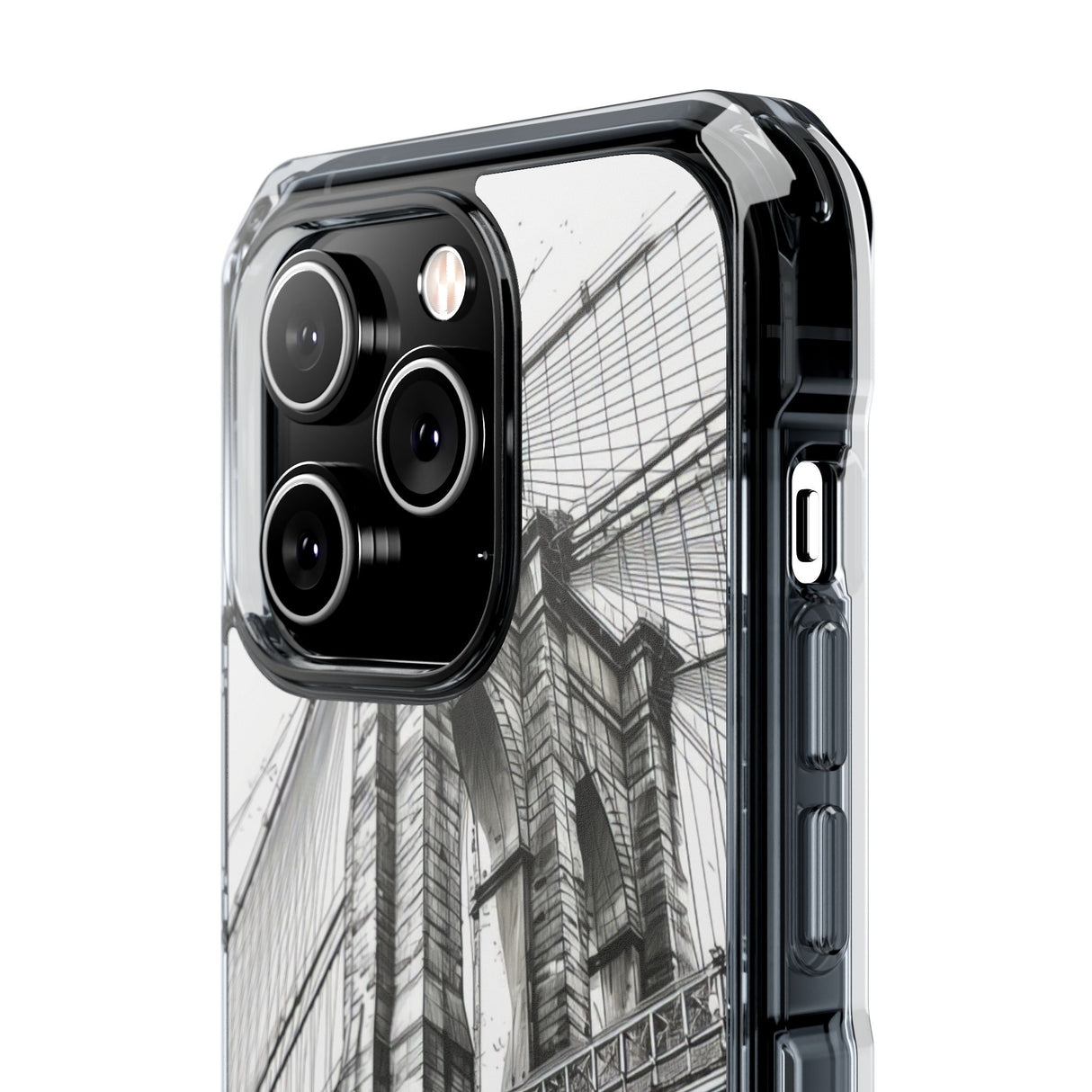 Timeless Architecture - Phone Case for iPhone (Clear Impact - Magnetic)