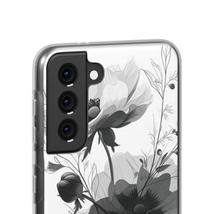 Botanische Eleganz | Flexible Handyhülle für Samsung Galaxy