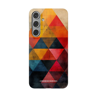 Geometric Energy - Slim Samsung S24 Phone Case