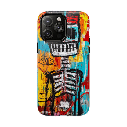 Skeleton Riot iPhone 14 Pro Max Case - Tough+