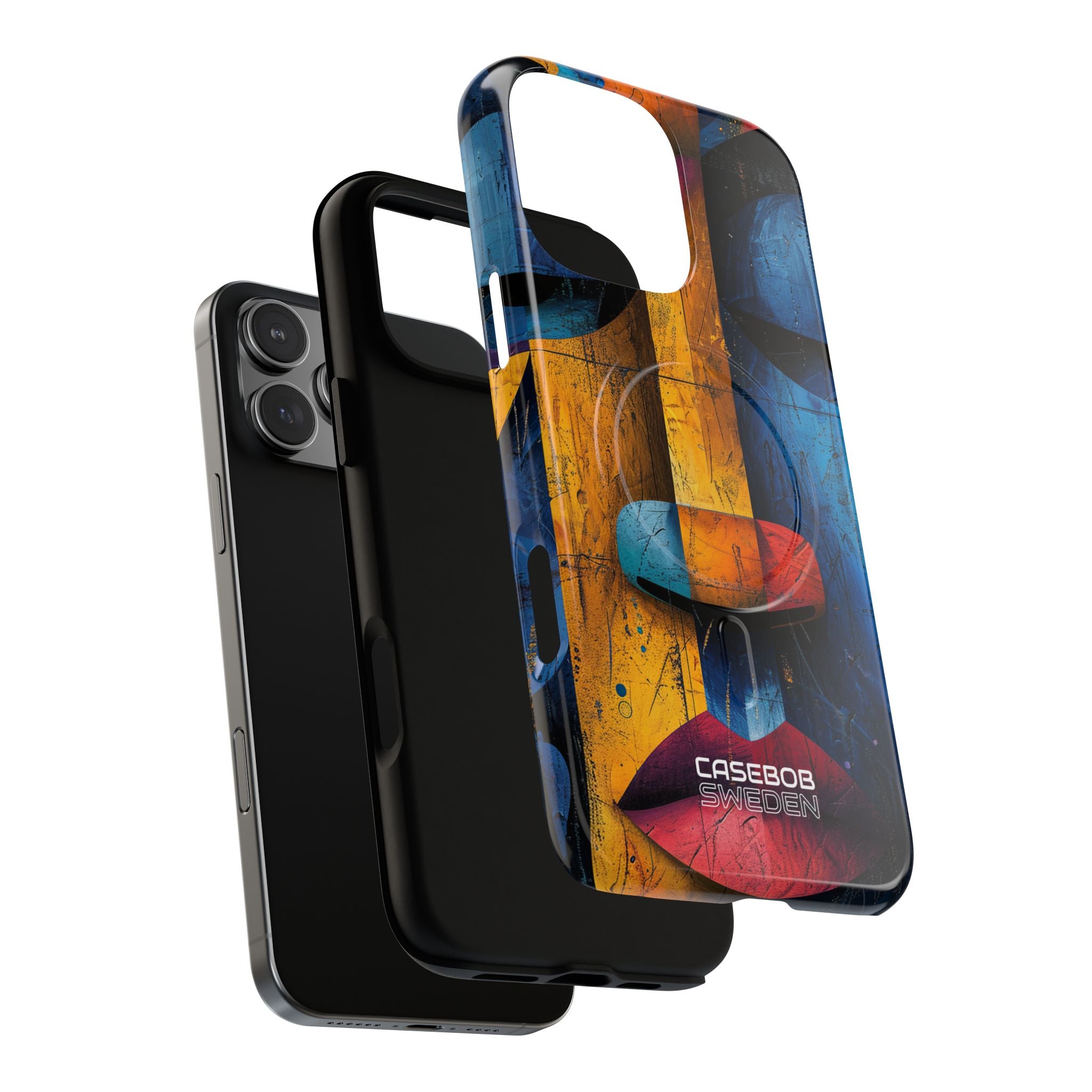 Geometric Face Fusion iPhone 16 - Tough+