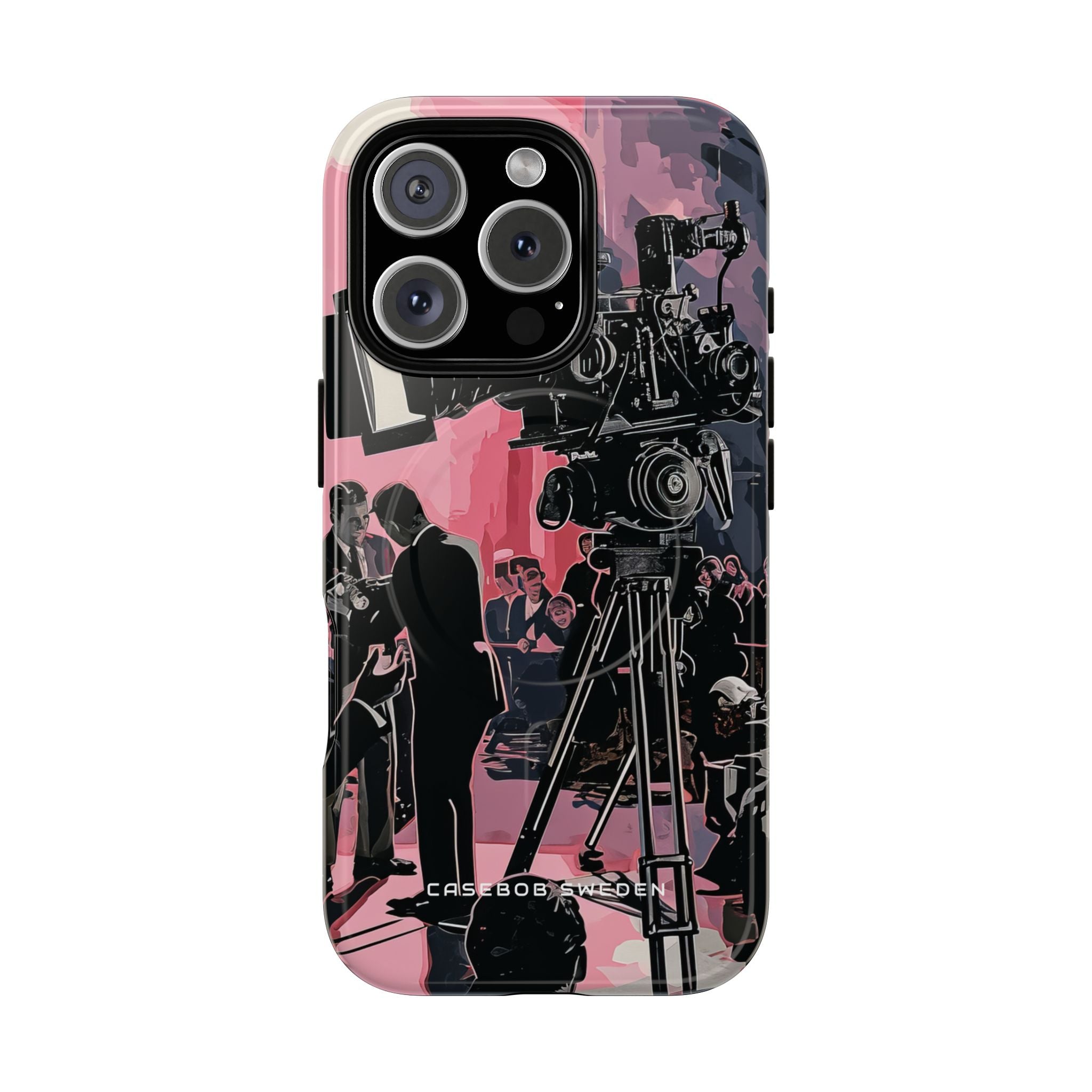 Retro Cinematic Spotlight iPhone 16  Tough+ Phone Case