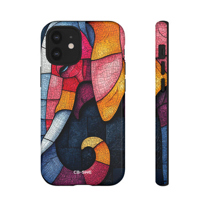 Elephant Reflects Light - iPhone Case