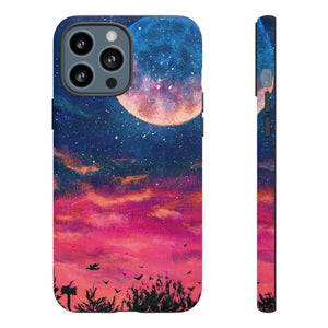 Oil painting - Big Planet - Protective Phone Case