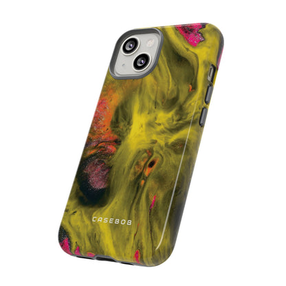 Yellow Ink Art - Protective Phone Case