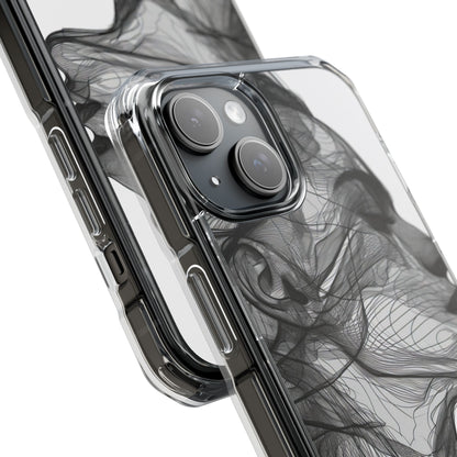 Windswept Woman Lines iPhone 15 - Impact Clear+
