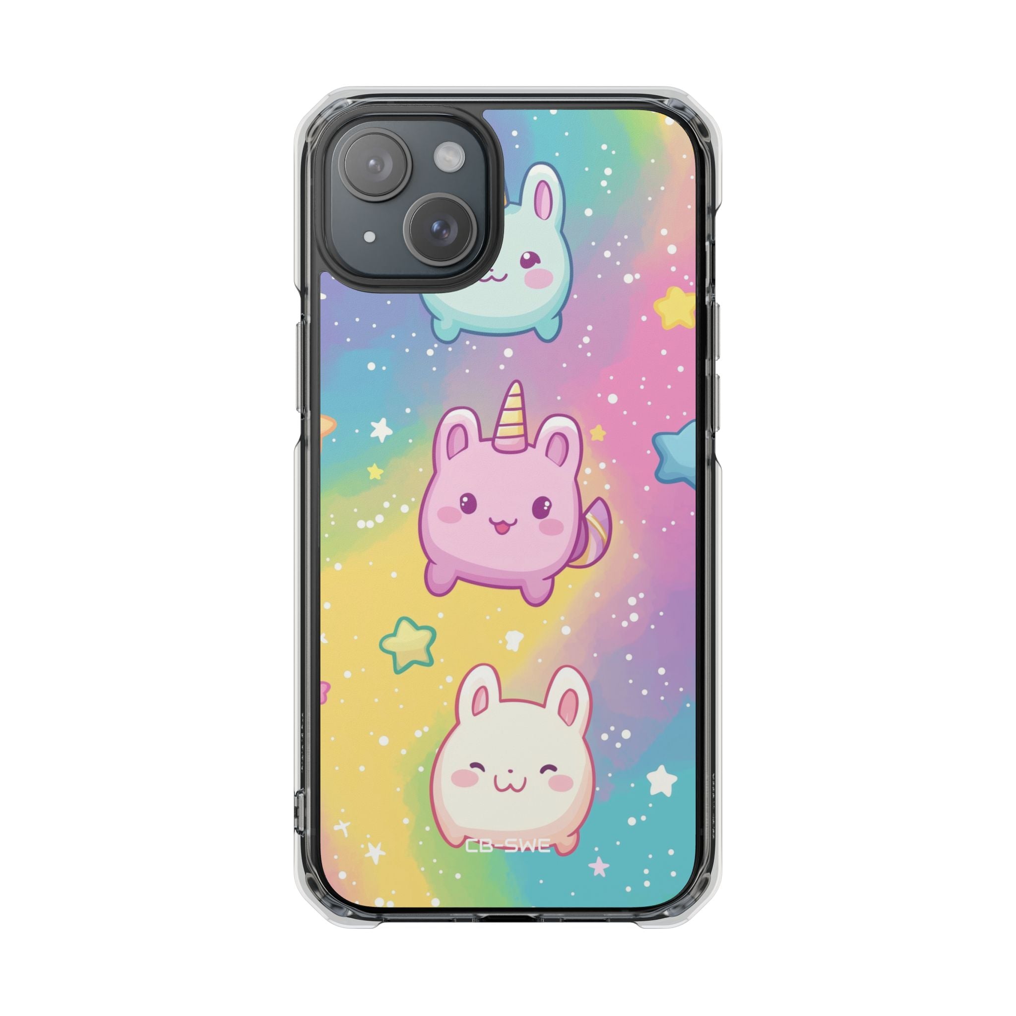 Bunnies Dance Under Stars iPhone Case - Impact