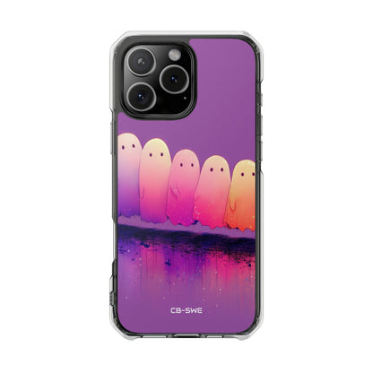 Ghosts Dance Playfully iPhone Case - Impact