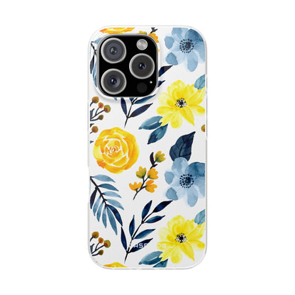 Golden Bloom iPhone 16 Pro Case - Soft