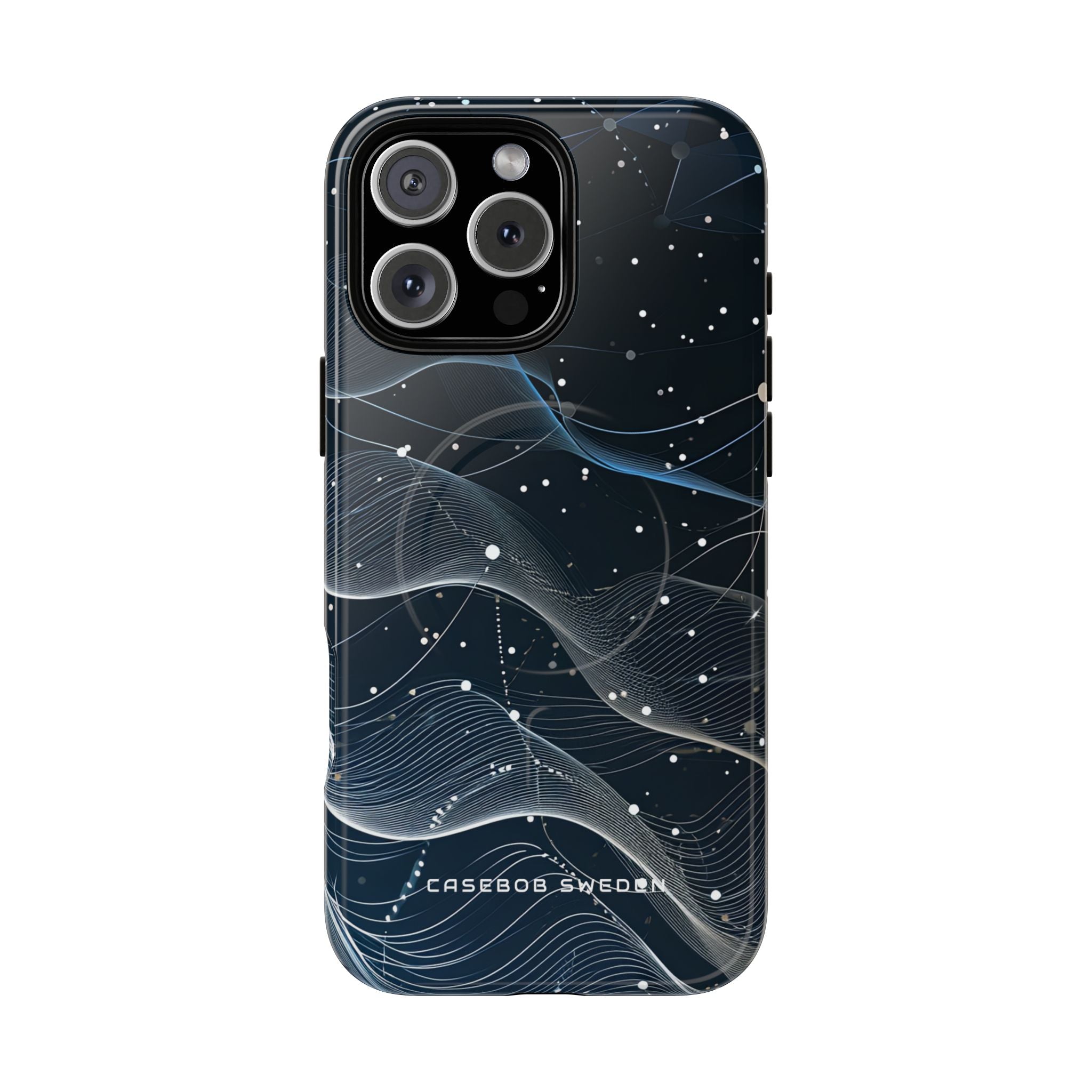 Gradient Neural Waves iPhone 16  Tough+ Phone Case