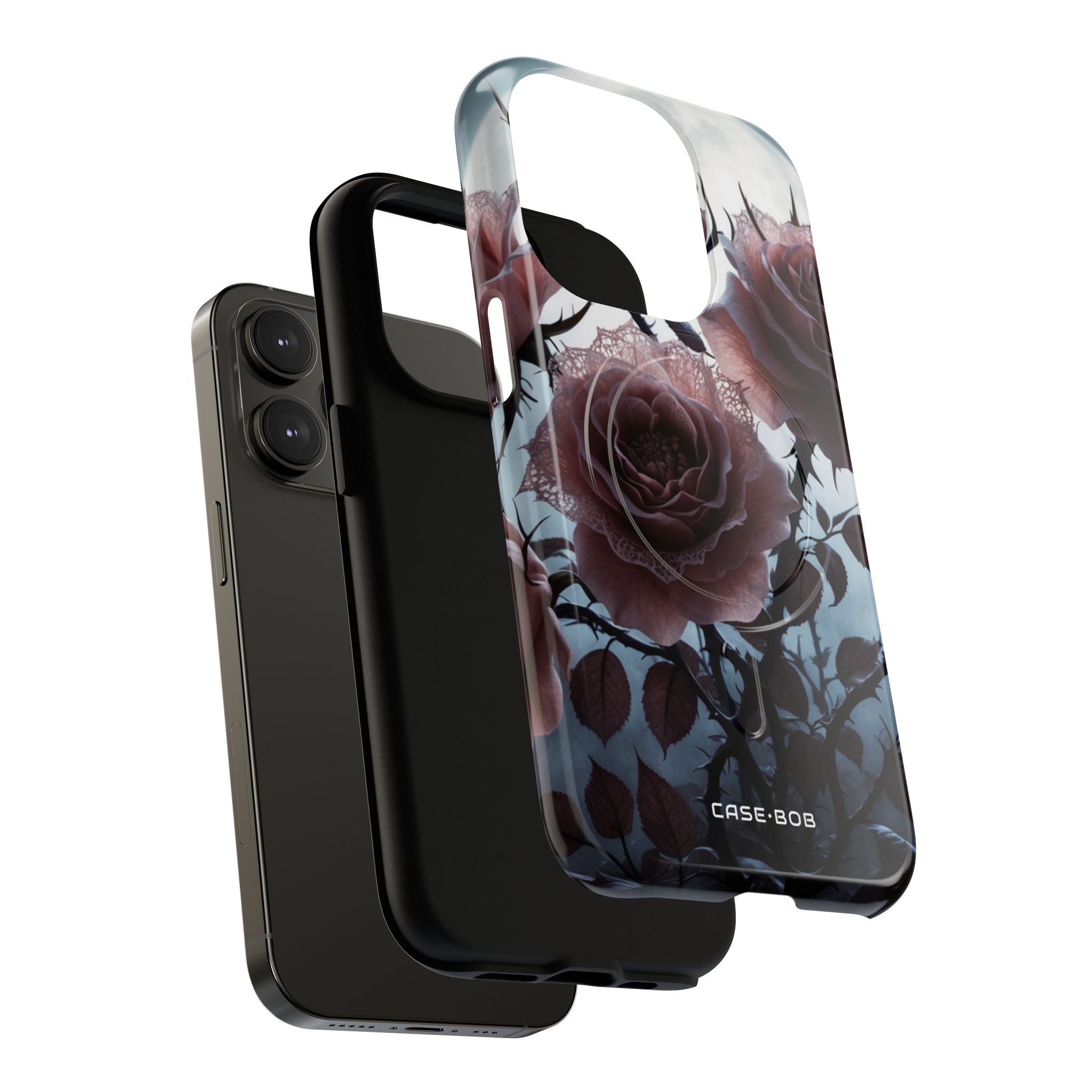 Luminous Rose Thorns iPhone 14 Pro Case - Tough+