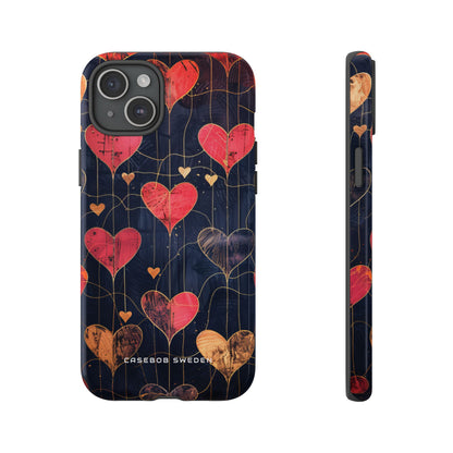 Gradient Heartflow Harmony iPhone 15 - Tough Phone Case