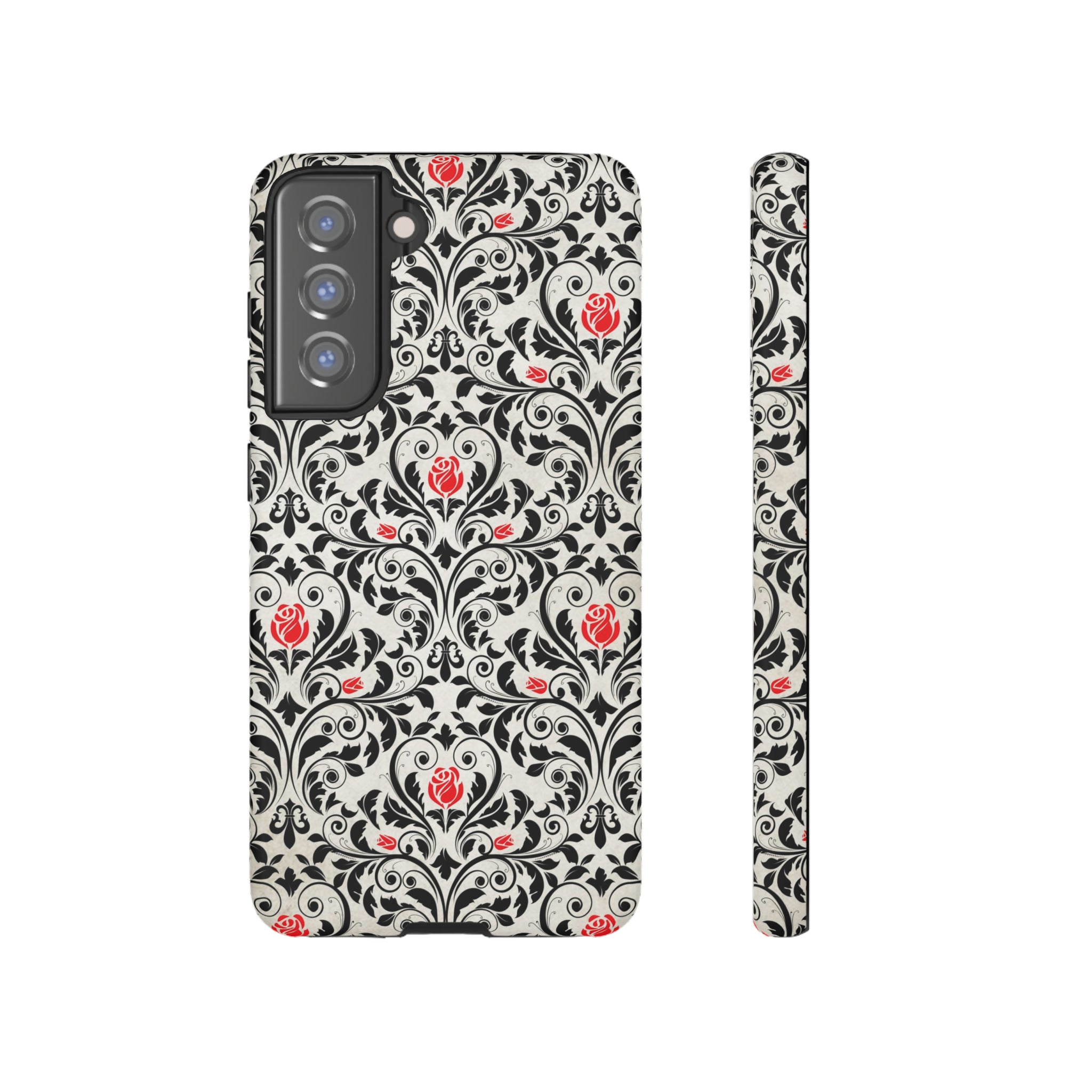 Centti Gothic Flower - Protective Phone Case