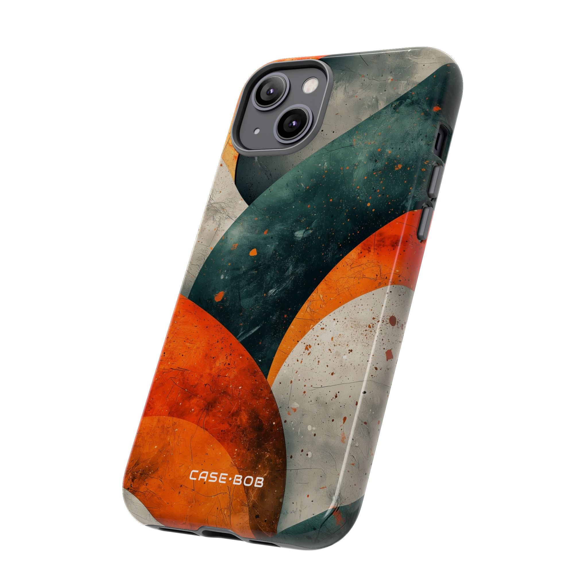 Crimson Wave iPhone 14 Plus Case - Tough