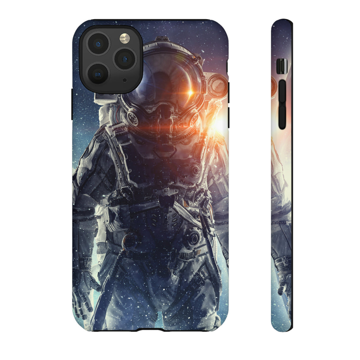 Astronaut in space - Protective Phone Case