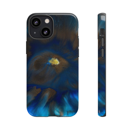 Space Galaxy Ink Art iPhone Case (Protective) iPhone 13 Mini Glossy Phone Case