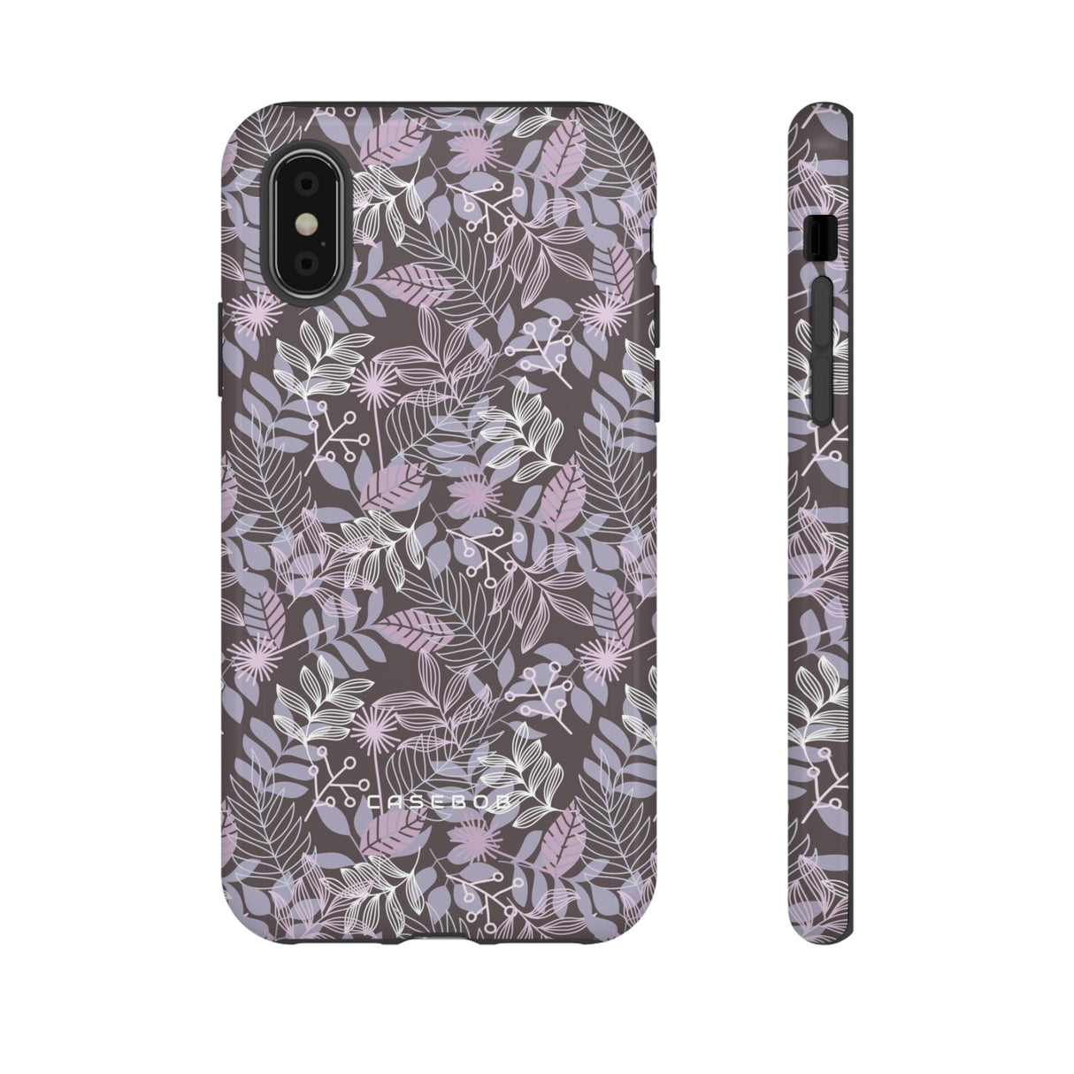 Dark Purple Leaf - Protective Phone Case