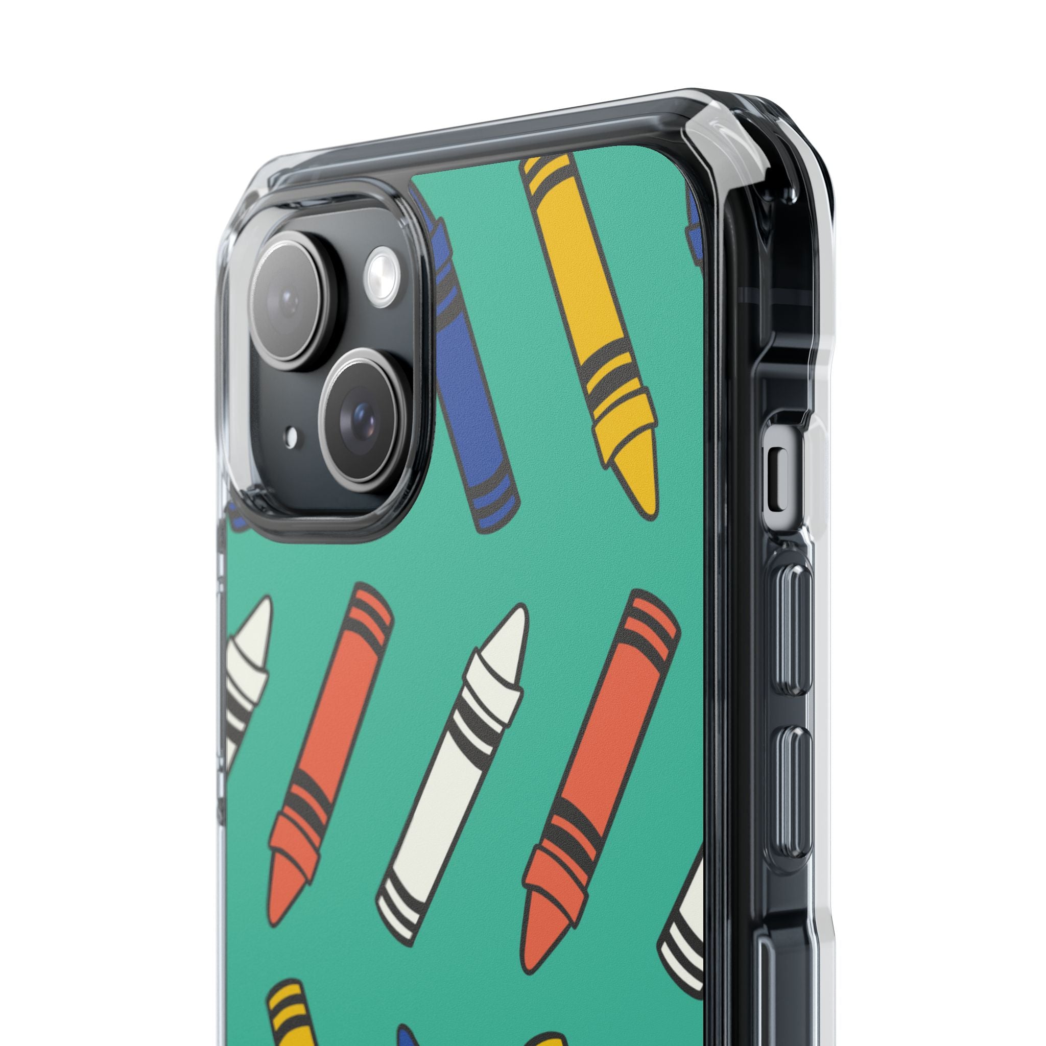 Crayons Dance Playfully iPhone Case - Impact