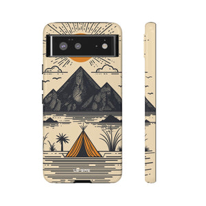 Golden Tent Awaits - Google Pixel Case