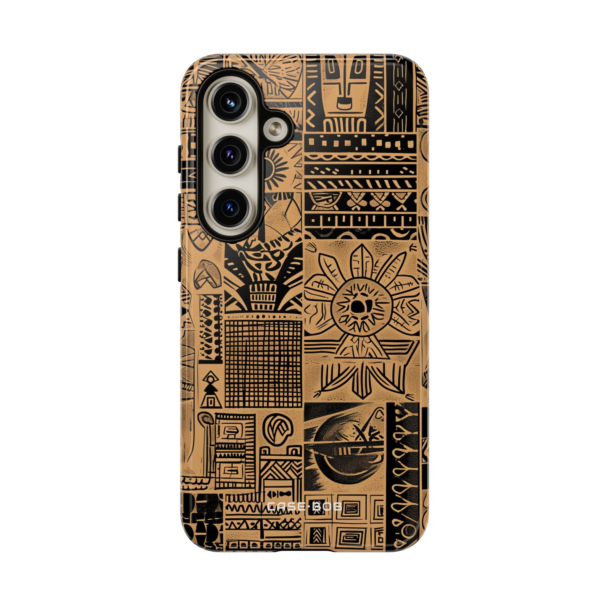 Tribal Faces Samsung S24 Case - Tough