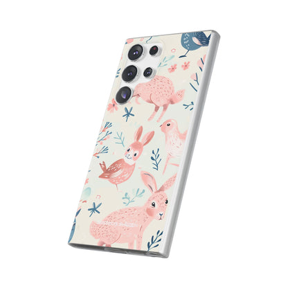 Pastel Whimsical Nature - Flexi Samsung S23 Phone Case