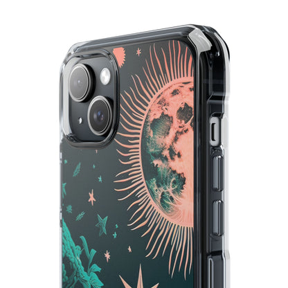 Celestial Botanical Night iPhone Case - Impact