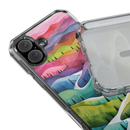 Whimsical Colorful Valleys iPhone Case - Impact