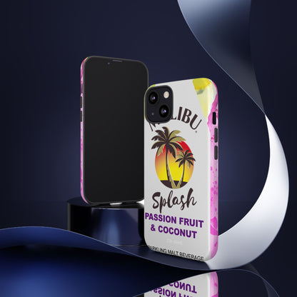 Tropical Sunset Splash - iPhone Case