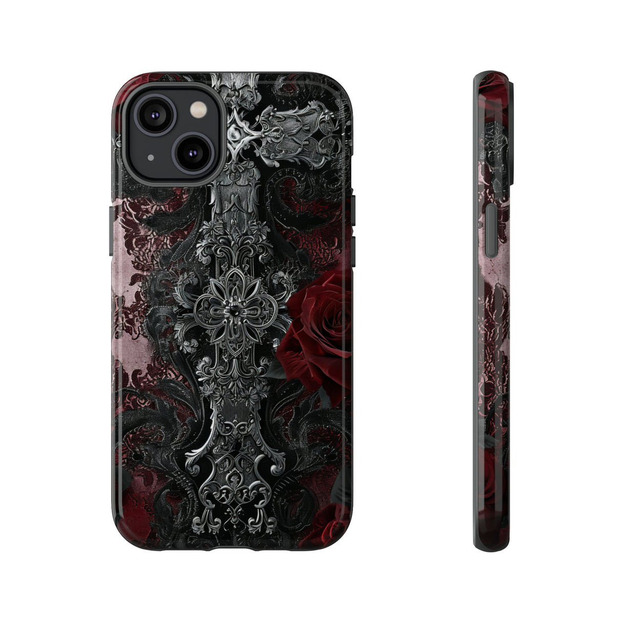 Lace and Velvet Gothic - Protective Phone Case