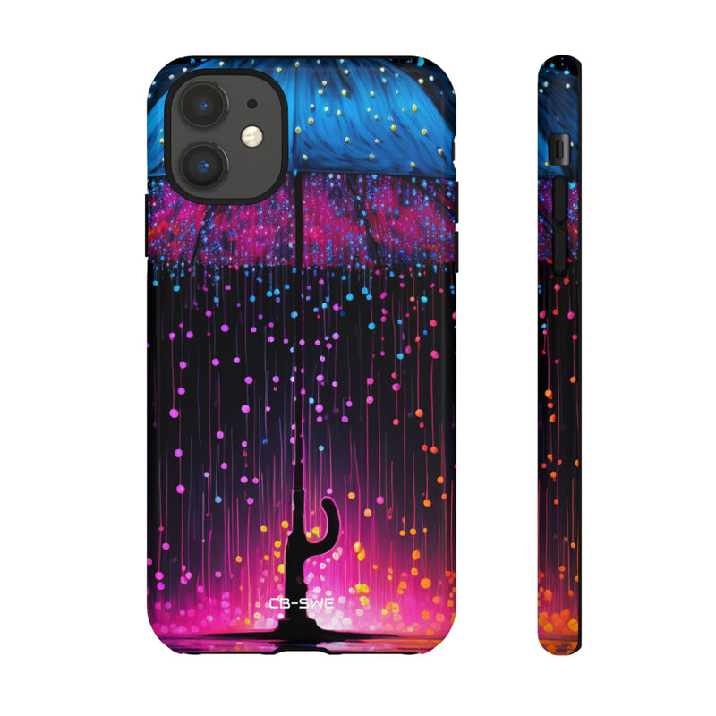 Illuminated Rain Dance - iPhone Case