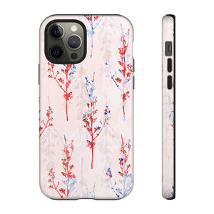 Pink Vintage Flowers - Protective Phone Case