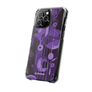 Pantone Ultra Violet | Handyhülle für iPhone (Clear Impact Case – magnetisch) 