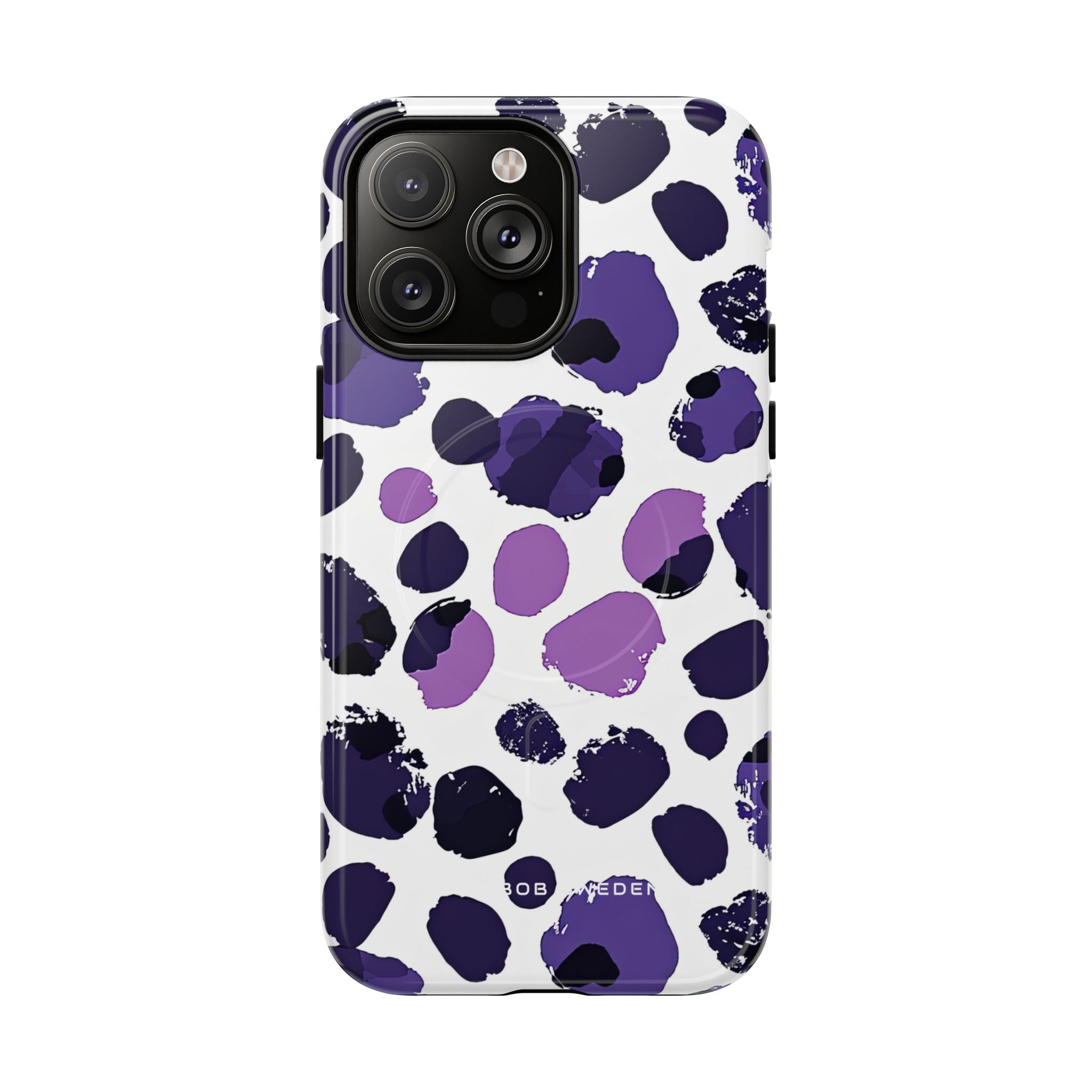 Purple Inkblots iPhone 14 | Tough+ Phone Case