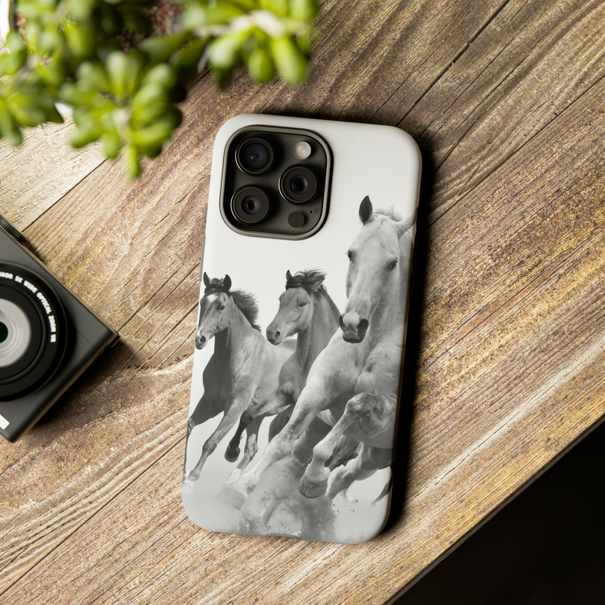 Galloping Horses - Protective Phone Case