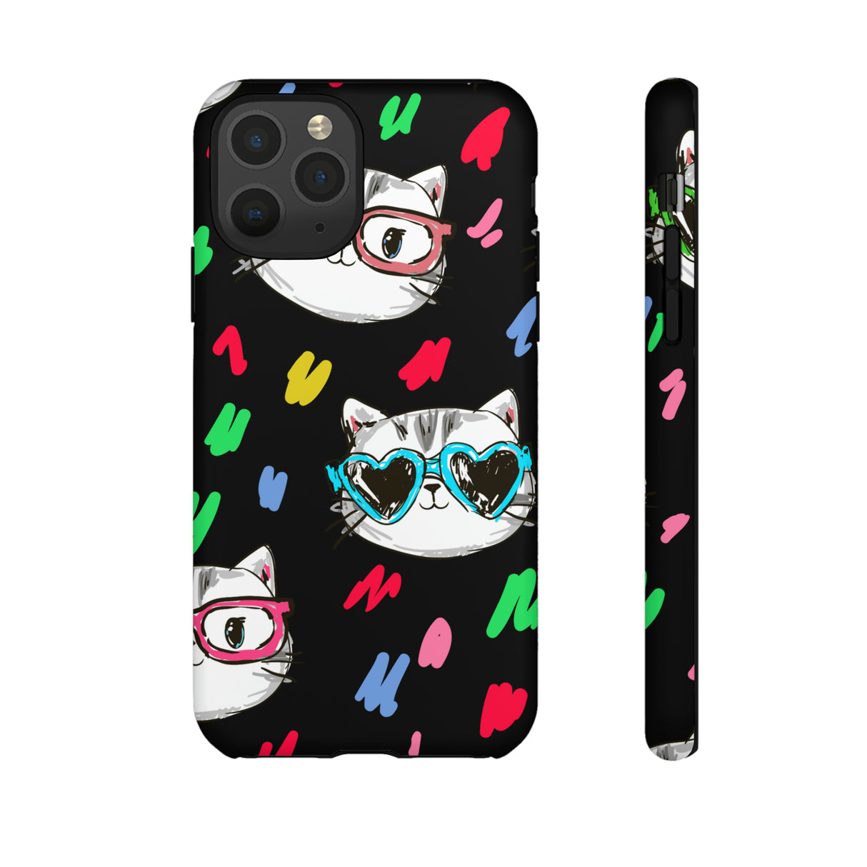 Cat Coloring - Protective Phone Case