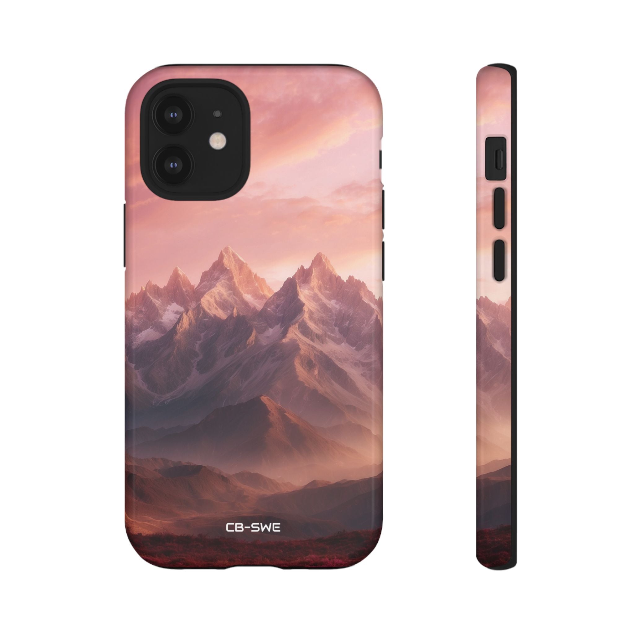 Vibrant Peaks Emerge - iPhone Case