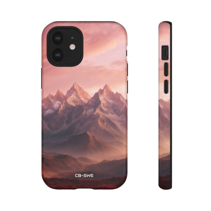 Vibrant Peaks Emerge - iPhone Case