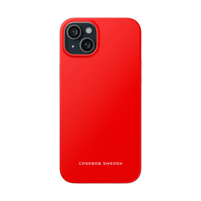 Red iPhone 15 - Flexi Phone Case