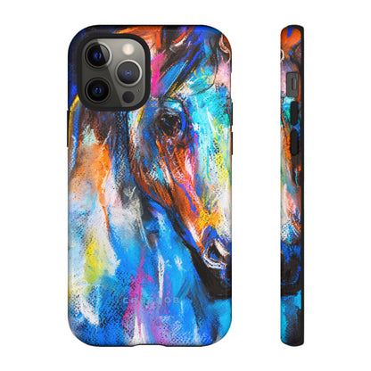 Original Pastel Horse - Protective Phone Case