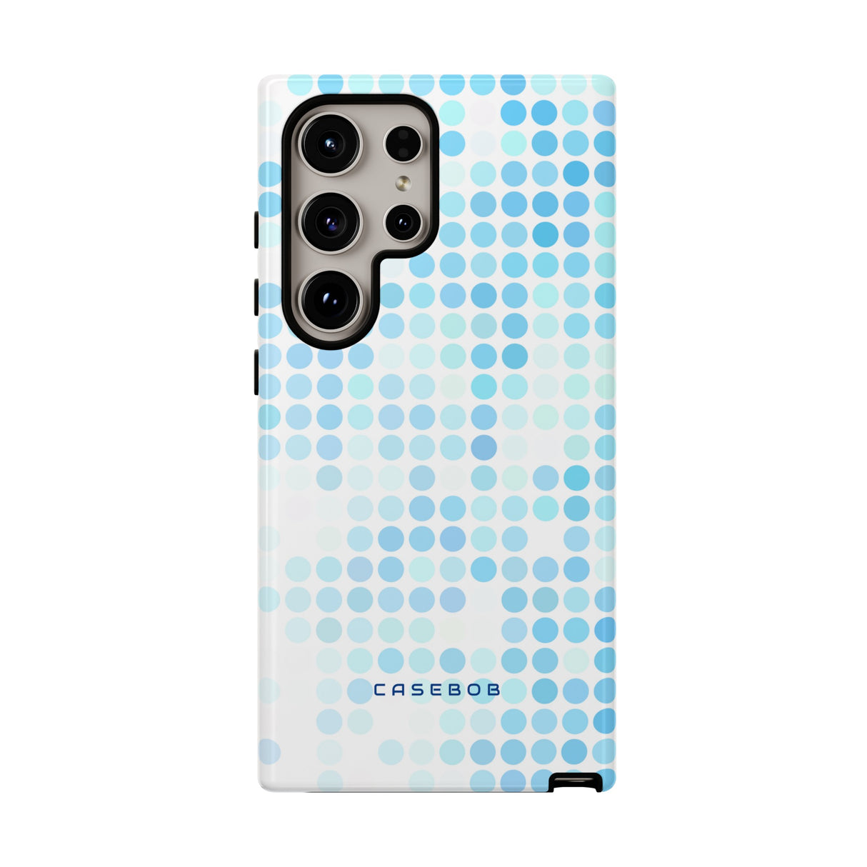 Blue Pixels - Protective Phone Case