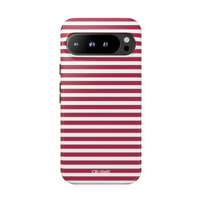Red Stripes Wrap - Google Pixel Case