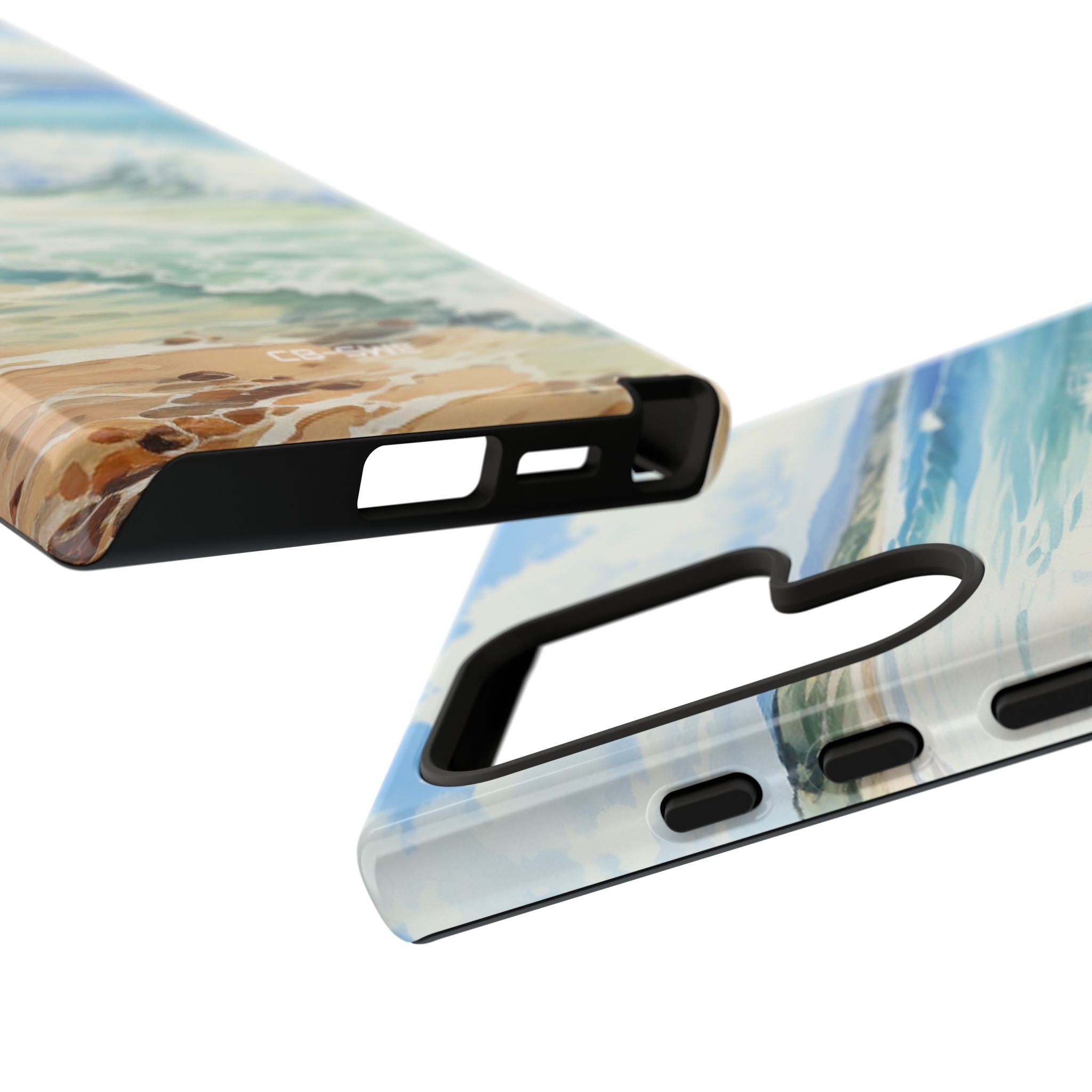 Serene Coastal Watercolors - Samsung Case