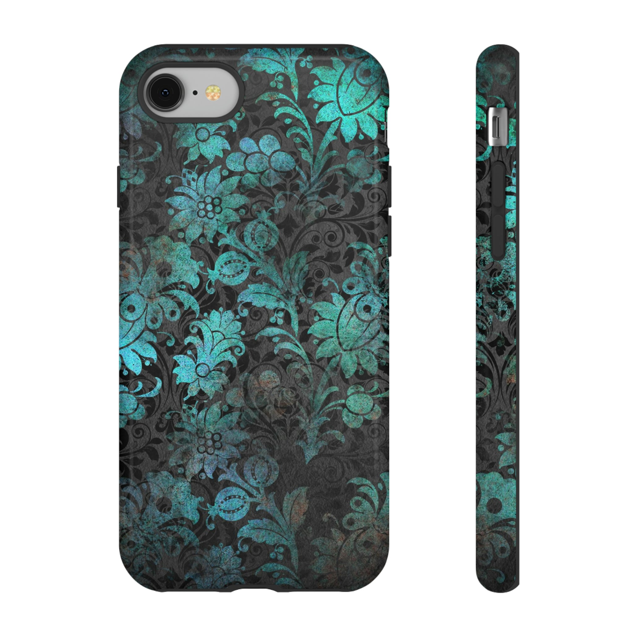 Shse Gothic Flower - Protective Phone Case