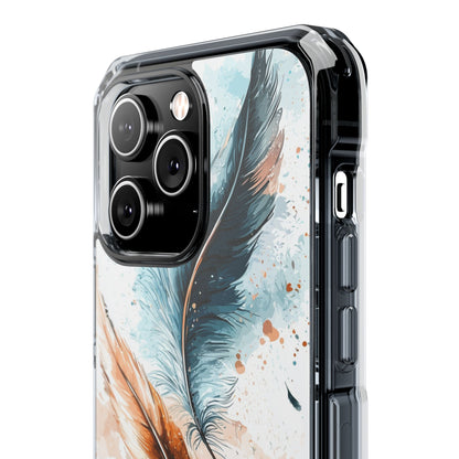 Feathers Dance Lightly iPhone Case - Impact