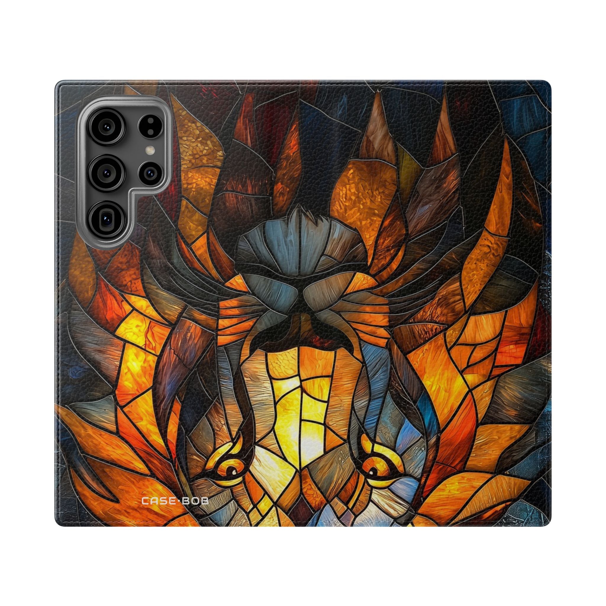 Flame Lion - Samsung S23 Ultra Case - Wallet