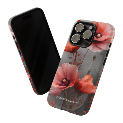 Ethereal Floral Elegance iPhone 15 - Tough Phone Case