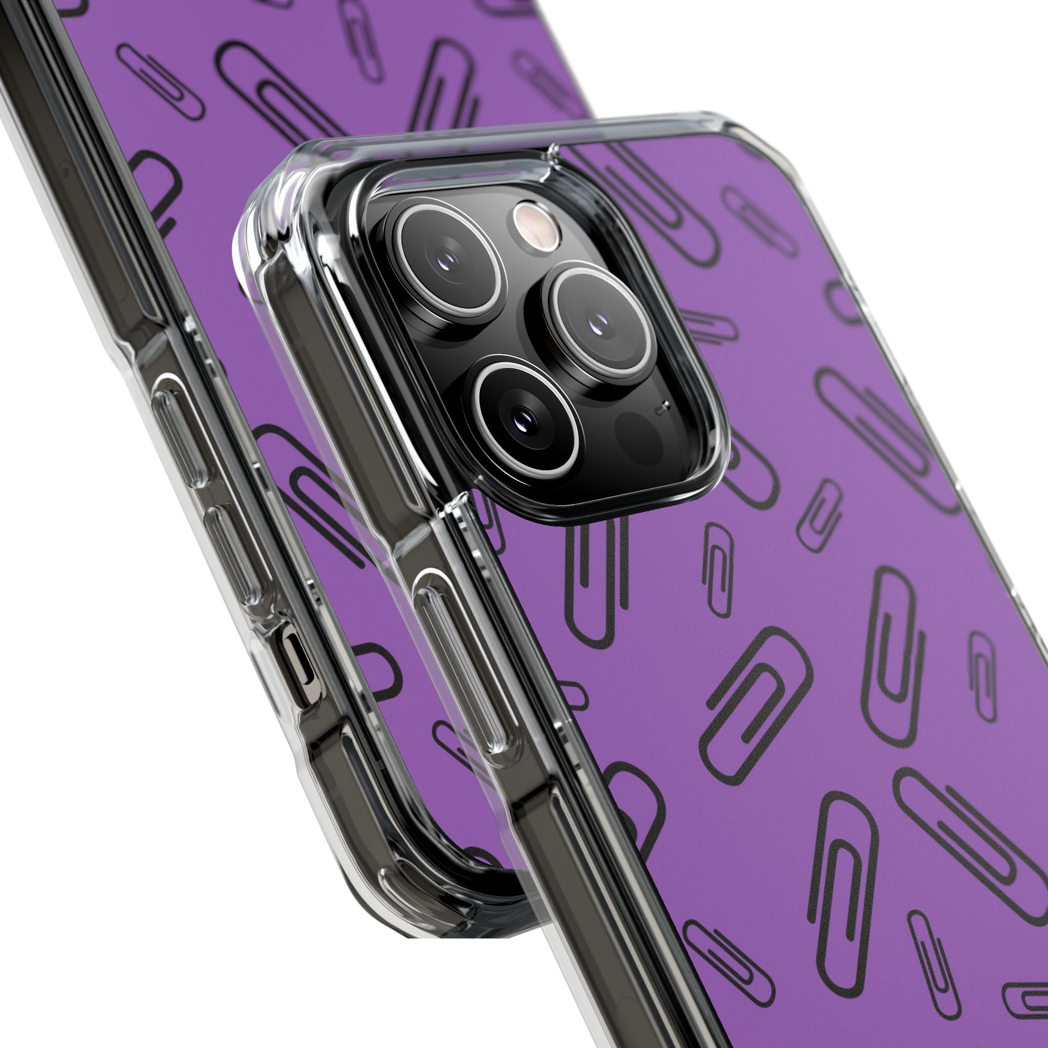 Paperclips Dance Playfully iPhone Case - Impact