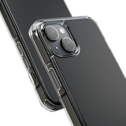 Graphite Black - Clear Impact iPhone 15 Phone Case